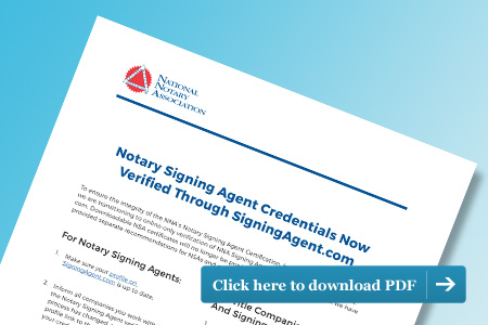 Notary Signing Agent Online Certification